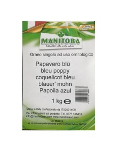 Manitoba Papavero blu 1 Kg 2