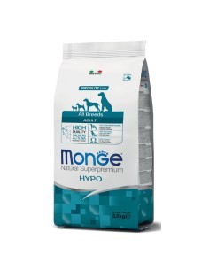Monge Natural Superpremium All Breeds Adult Hypoallergenic 2,5 Kg