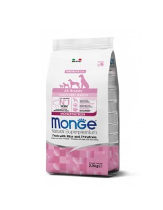 Monge Natural Superpremium All Breeds Puppy Maiale 2,5 Kg