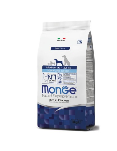 Monge Natural Superpremium Medium Puppy Pollo