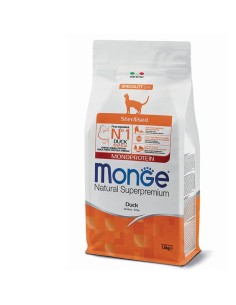 Monge Gatto Sterilised Anatra 1,5 Kg