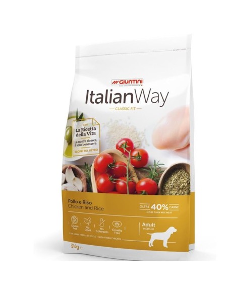Giuntini ItalianWay Medium Adult Pollo 3 Kg