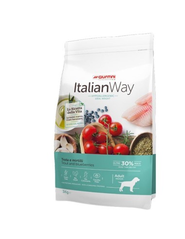 Giuntini ItalianWay Medium Adult Trota e Mirtilli 3 Kg