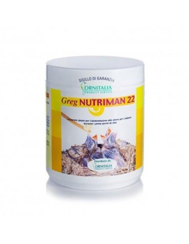 Ornitalia Greg Nutriman 22 500 gr senza spriulina