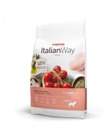 Giuntini ItalianWay Mini Junior Pollo e Tacchino 1,5 Kg