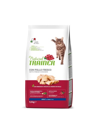 Natural Trainer Gatto Adult Pollo