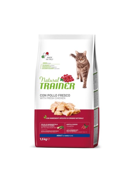 Natural Trainer Gatto Adult Pollo
