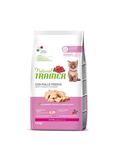 Natural Trainer Gatto Kitten Pollo