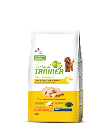 Natural Trainer Cane Adult Mini Pollo Fresco