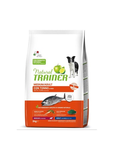 Natural Trainer Adult Medium Tonno 3 Kg