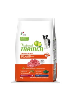Natural Trainer Cane Adult Medium Manzo 3 Kg