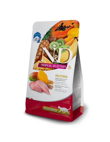 Farmina N&D Gatto Sterilized Pollo e Frutti Tropicali 1,5 Kg