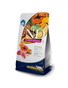 Farmina N&D Gatto Sterilized Agnello e Frutti Tropicali 1,5 Kg