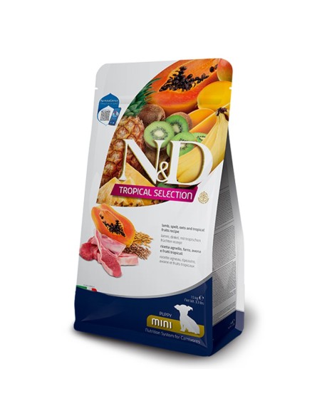 Farmina N&D Puppy Mini Agnello e Frutti Tropicali 1,5 Kg