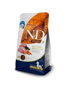Farmina N&D Cane Brown Agnello, Spirulina e Carote 2 Kg