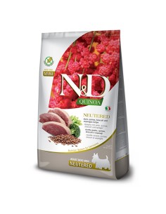 Farmina N&D Cane Neutered Anatra, Quinoa, Broccoli e Asparagi 800 gr