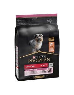Purina Pro Plan Medium Puppy Sensitive Skin Salmone 3 Kg