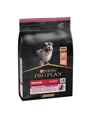 Purina Pro Plan Medium Puppy Sensitive Skin Salmone 3 Kg
