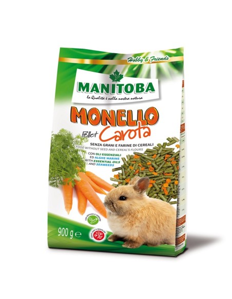 Manitoba Pellet Carota 900 gr