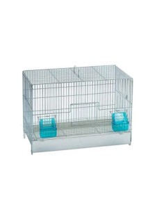 Domus Molinari Gabbia Zincata 45 cm Fondo in Plastica