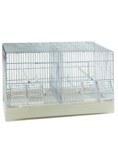 Domus Molinari Gabbia Zincata 55 cm Fondo in Plastica
