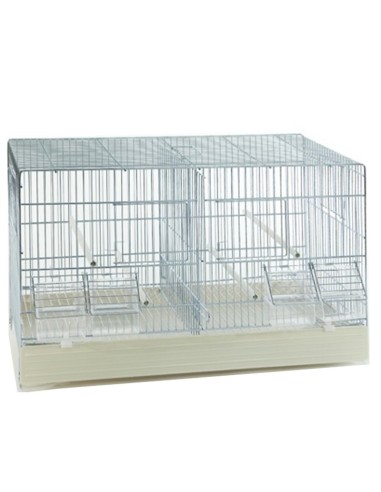 Domus Molinari Gabbia Zincata 55 cm Fondo in Plastica