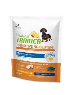 Natural Trainer Cane Adult Mini Sensitive No Gluten Uovo 800 gr