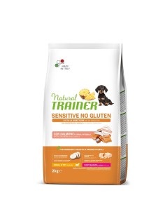 Natural Trainer Cane Puppy Mini Sensitive No Gluten Salmone